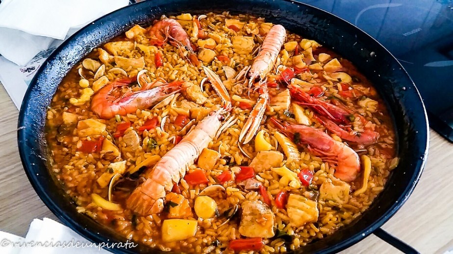 Arroz y marisco